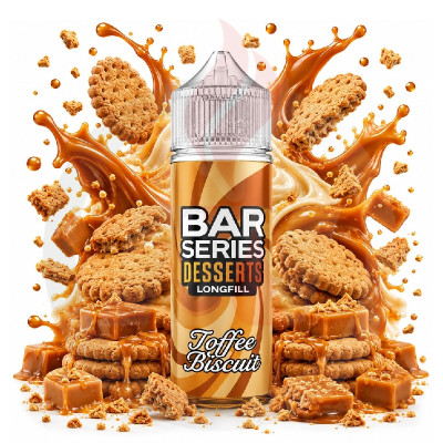 Bar Series Desserts Toffee Biscuit 10/120ml Flavour Shots Bar Series Desserts Toffee Biscuit 10/120ml Flavour Shots